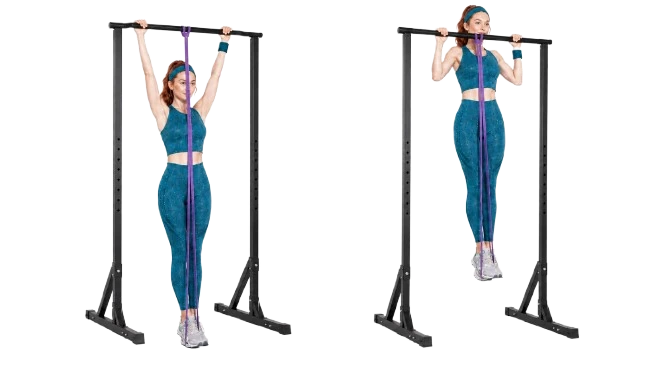 Band-Assisted Pull-Up demonstration