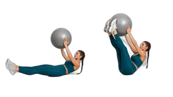 Exercise Ball Pass demonstration