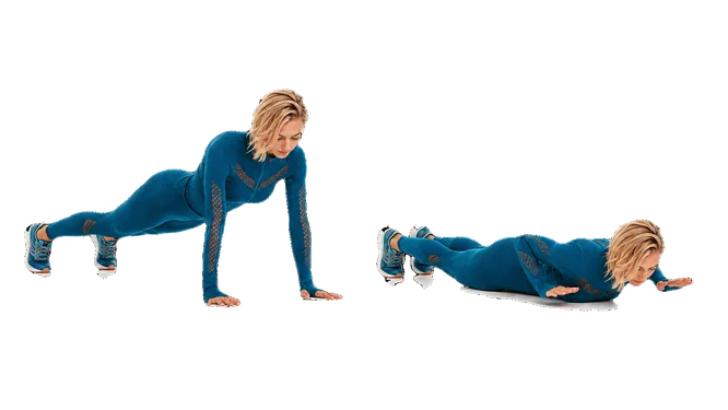 Hand Release Push Up demonstration
