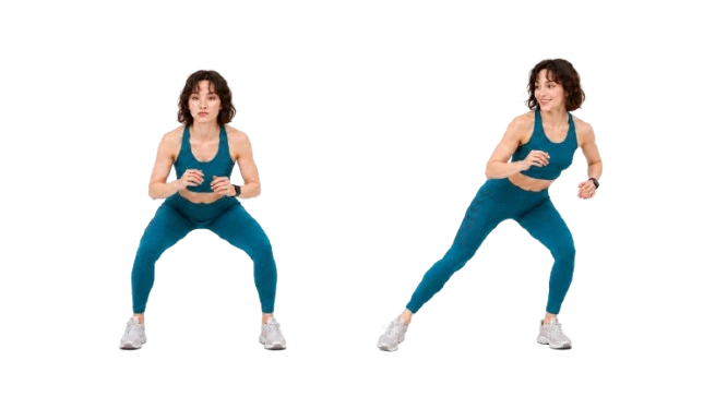 Lateral Shuffle demonstration