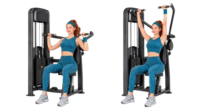 Machine Shoulder Press demonstration