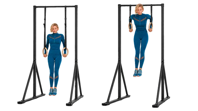 Strict Ring Muscle-Up demonstration