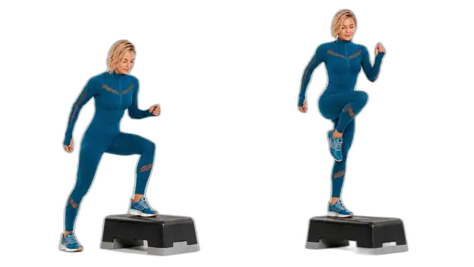 Speed Step Ups demonstration